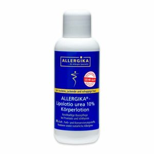 ALLERGIKA Losjon za zelo suho, hrapavo, luščečo kožo Lipolotio Urea 10 %, 200 ml