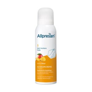 ALLPRESAN 3, kremna pena za zelo suho kožo nog, mango, 125 ml