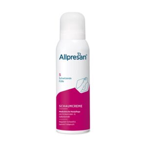 ALLPRESAN 5, kremna pena za zmanjšanje potenja nog, 125 ml